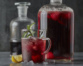ORGANIC HIBISCUS, BERGAMOT. ELDERBERRY, ROSEHIPS TEA - BOTTLED TEA